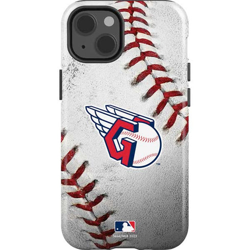 MLB Cleveland Guardians Game Ball iPhone 15 Impact Case